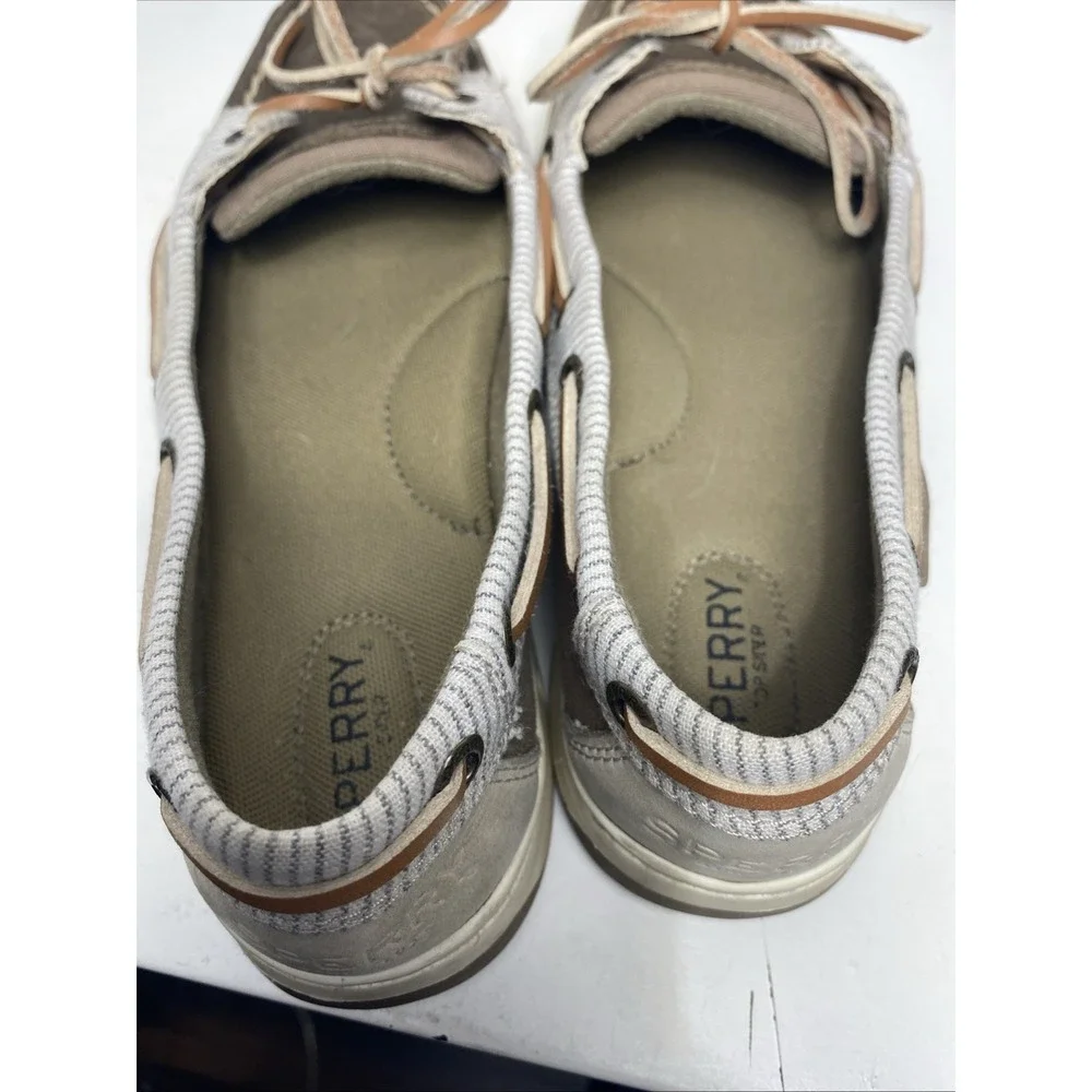 Sperry Women's Top‎ Sider STS81051 Tan Leather Boat Shoe - Size 7.5 M